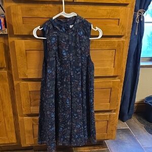 BCBGeneration Navy Floral Dress